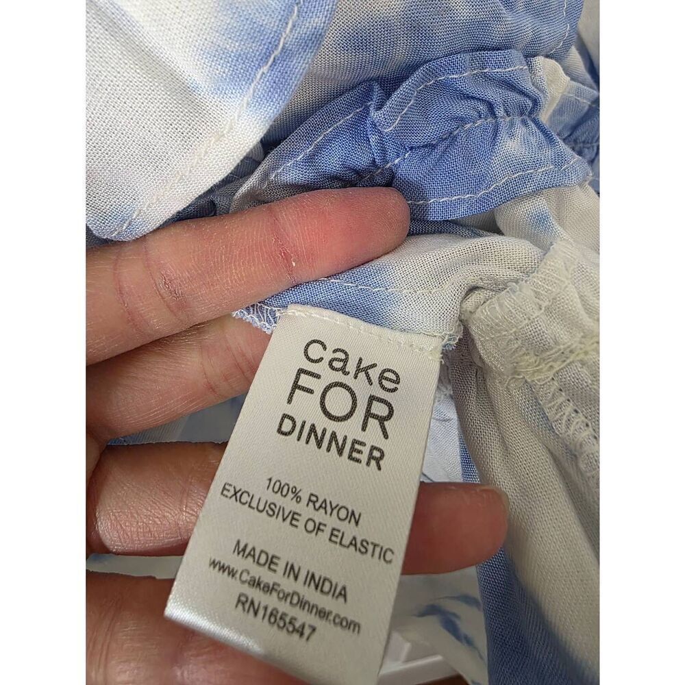 Cake For Dinner the Meadow Dress in Sky Blue Burst Tie Dye M $148 - Picture 6 of 10